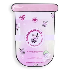 Revolution Beauty I Heart Revolution Bubble Tea Strawberry Milk Bubble Sheet Mask^ Masks