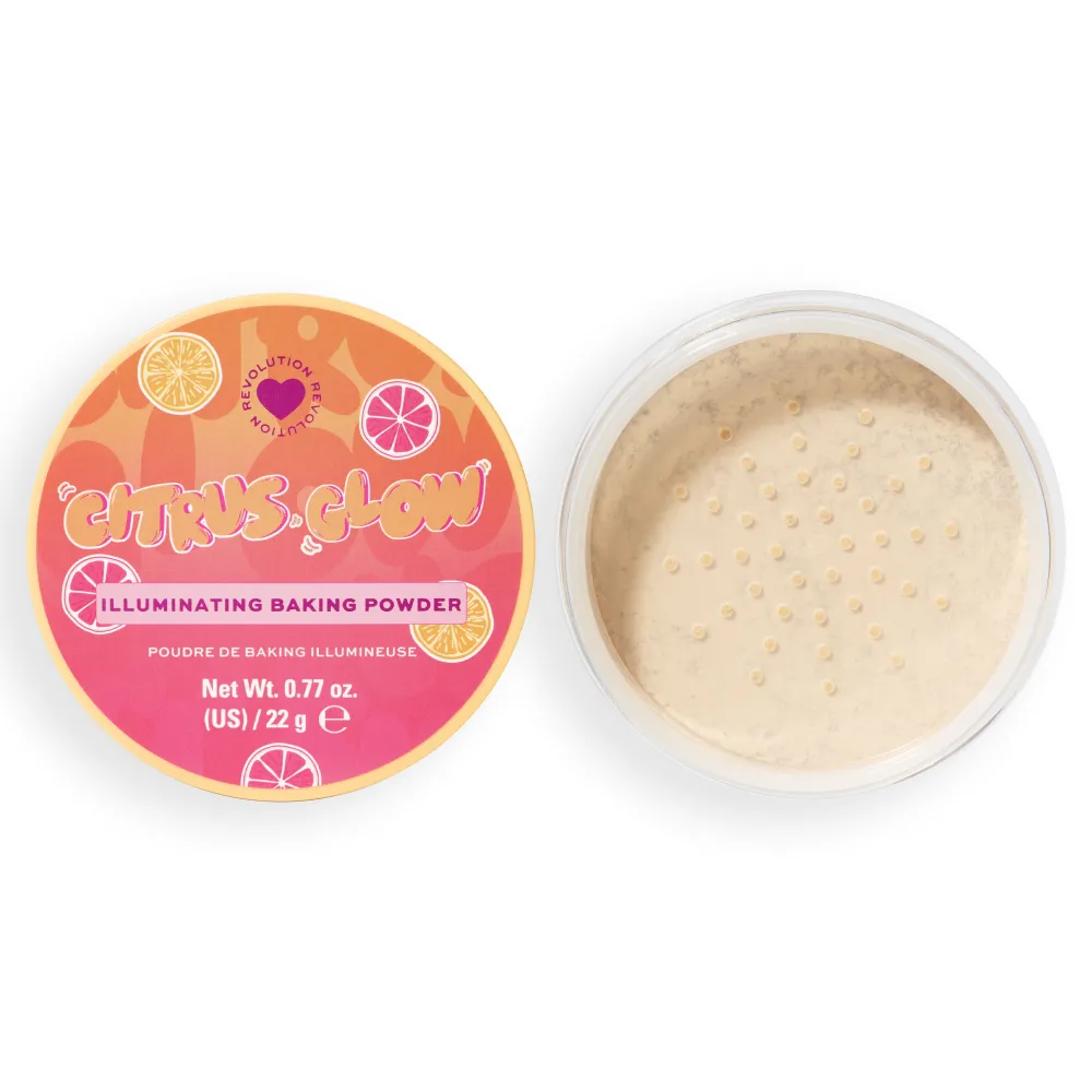 Revolution Beauty I Heart Revolution Citrus Glow Illuminating Baking Powder^ Baking Powder|Powder