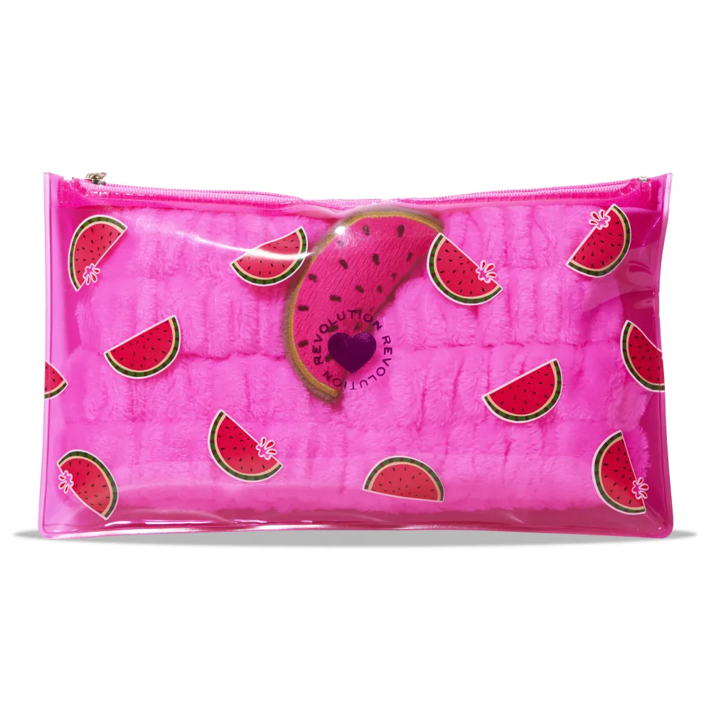 Revolution Beauty I Heart Revolution Fruity Face Headband and Anti Drip Wristbands^ Skincare Tools