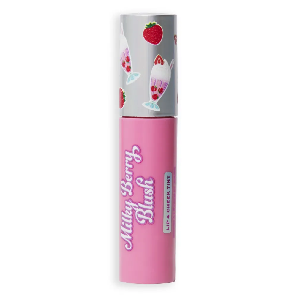 Revolution Beauty I Heart Revolution Milkshake Lip + Cheek Tint Strawberry Shake^ Lip Gloss