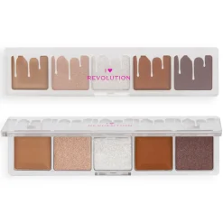 Revolution Beauty I Heart Revolution Mini Chocolate Shadow Palette White Vanilla Cream^ Shadow Palettes