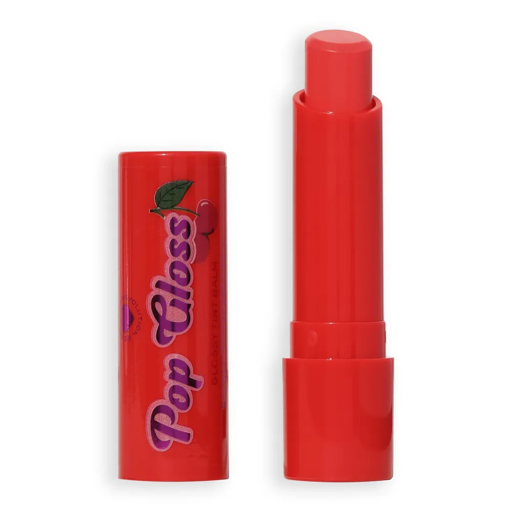 Revolution Beauty I Heart Revolution Pop Gloss Lip Balm Cherry Red^ Lip Care|Lip Gloss