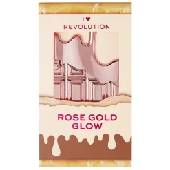Revolution Beauty I Heart Revolution Rose Gold Glow Mini Chocolate Highlighter Palette^ Highlighter