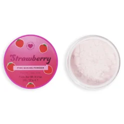 Revolution Beauty I Heart Revolution Strawberry Baking Powder Pink^ Baking Powder|Powder