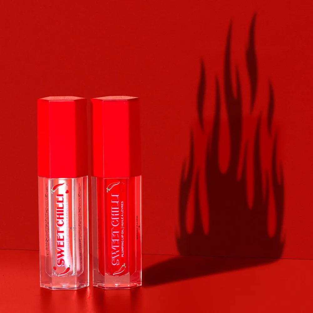 Revolution Beauty I Heart Revolution Sweet Chilli Plumping Lip Oil Red^ Lip Oil