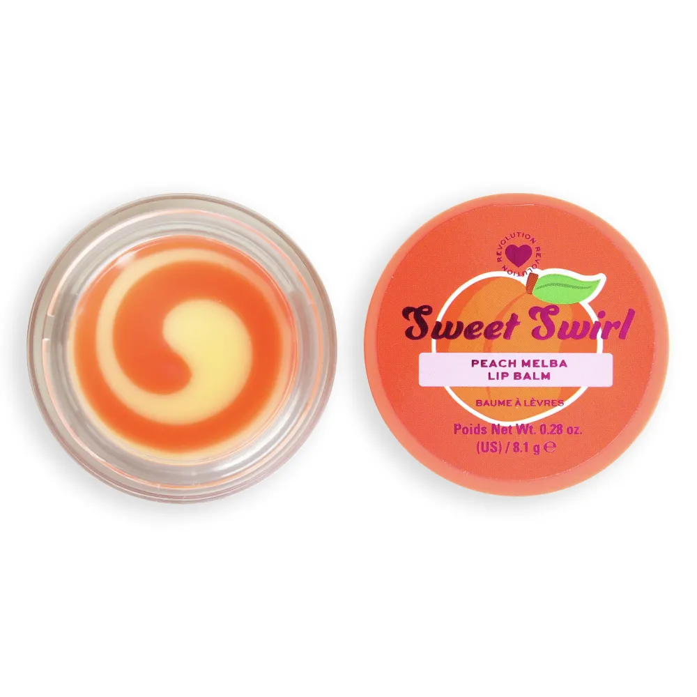 Revolution Beauty I Heart Revolution Sweet Swirl Lip Balm Peach Melba^ Lip Care