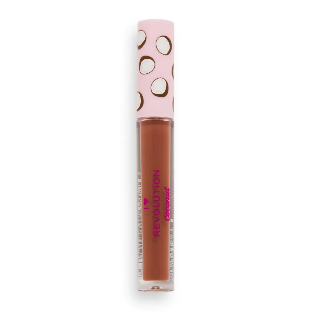 Revolution Beauty I Heart Revolution Tasty Coconut Lip Gloss Brown Coconut Cookie^ Lip Gloss