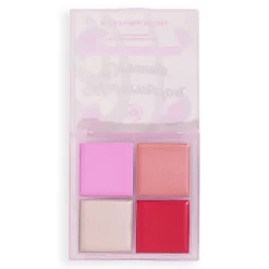 Revolution Beauty I Heart Revolution Watermelon Dreams Blush & Highlighter Quad^ Face Palette