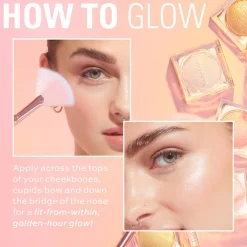 Revolution Beauty Makeup Revolution Beam Bright Highlighter Rose Lustre^ Highlighter