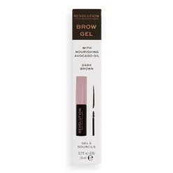 Revolution Beauty Makeup Revolution Brow Gel Dark Brown^ Brow Gel