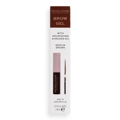 Revolution Beauty Makeup Revolution Brow Gel Medium Brown^ Brow Gel
