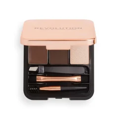 Revolution Beauty Makeup Revolution Brow Sculpt Kit Dark Brown^ Brow Kit