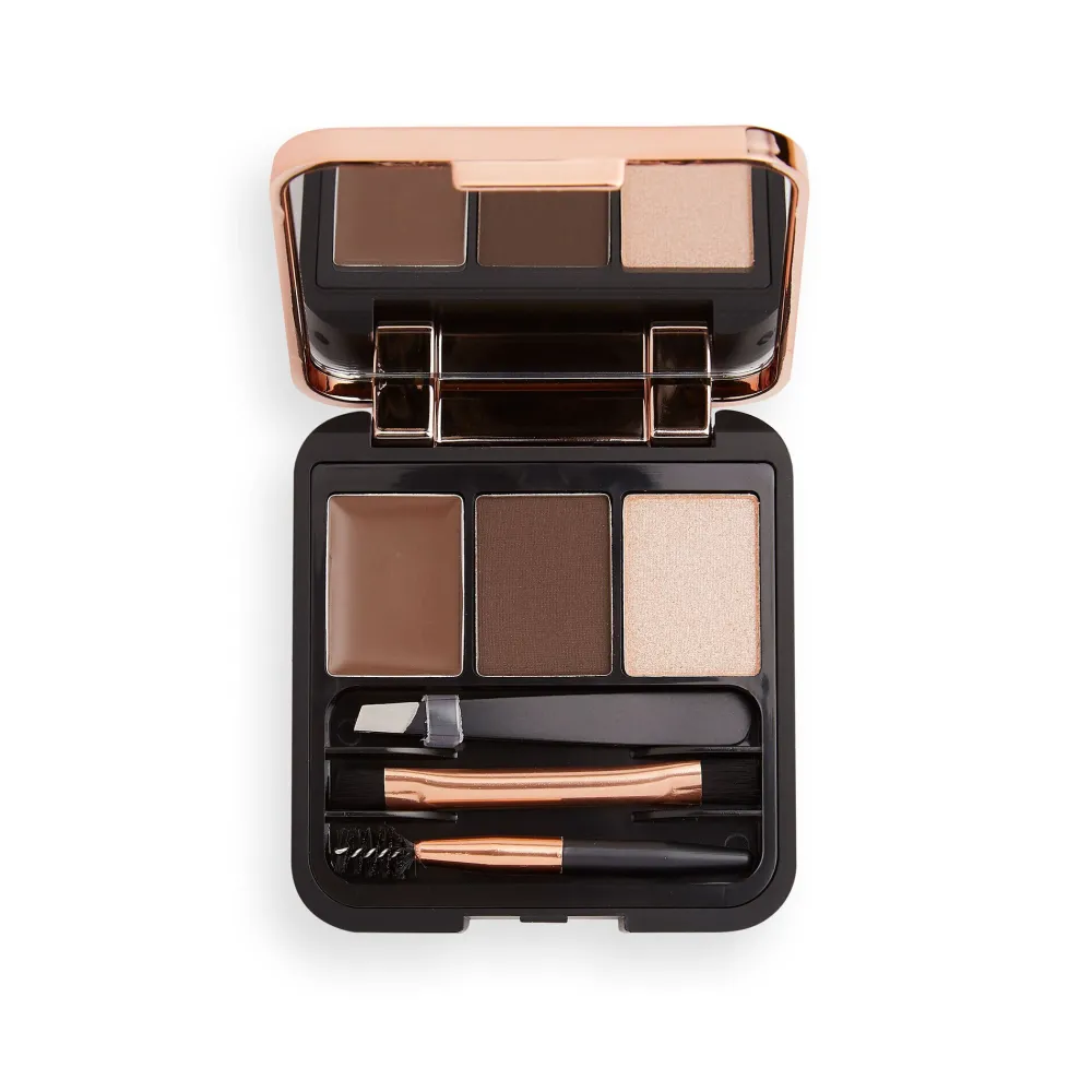 Revolution Beauty Makeup Revolution Brow Sculpt Kit Dark Brown^ Brow Kit