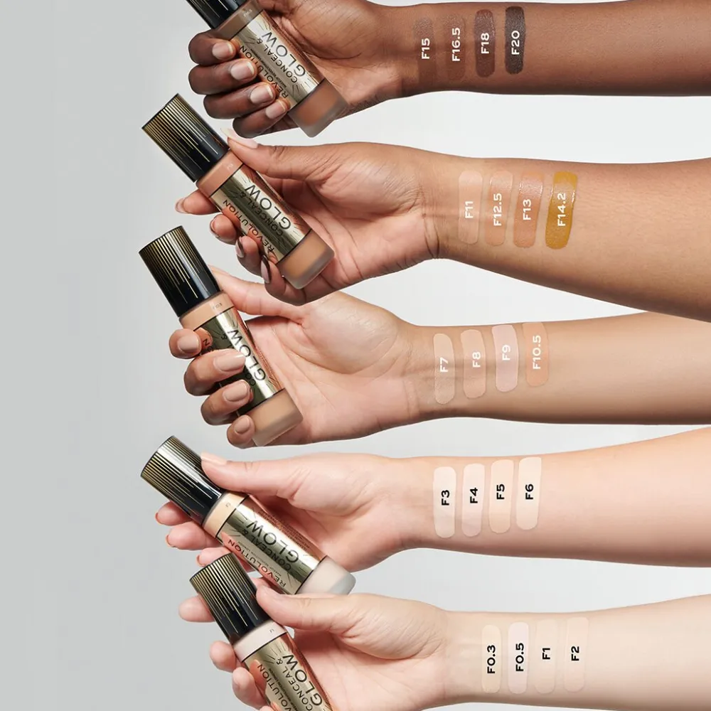 Revolution Beauty Makeup Revolution Conceal & Glow Foundation (23ml) 23ml^ Foundation