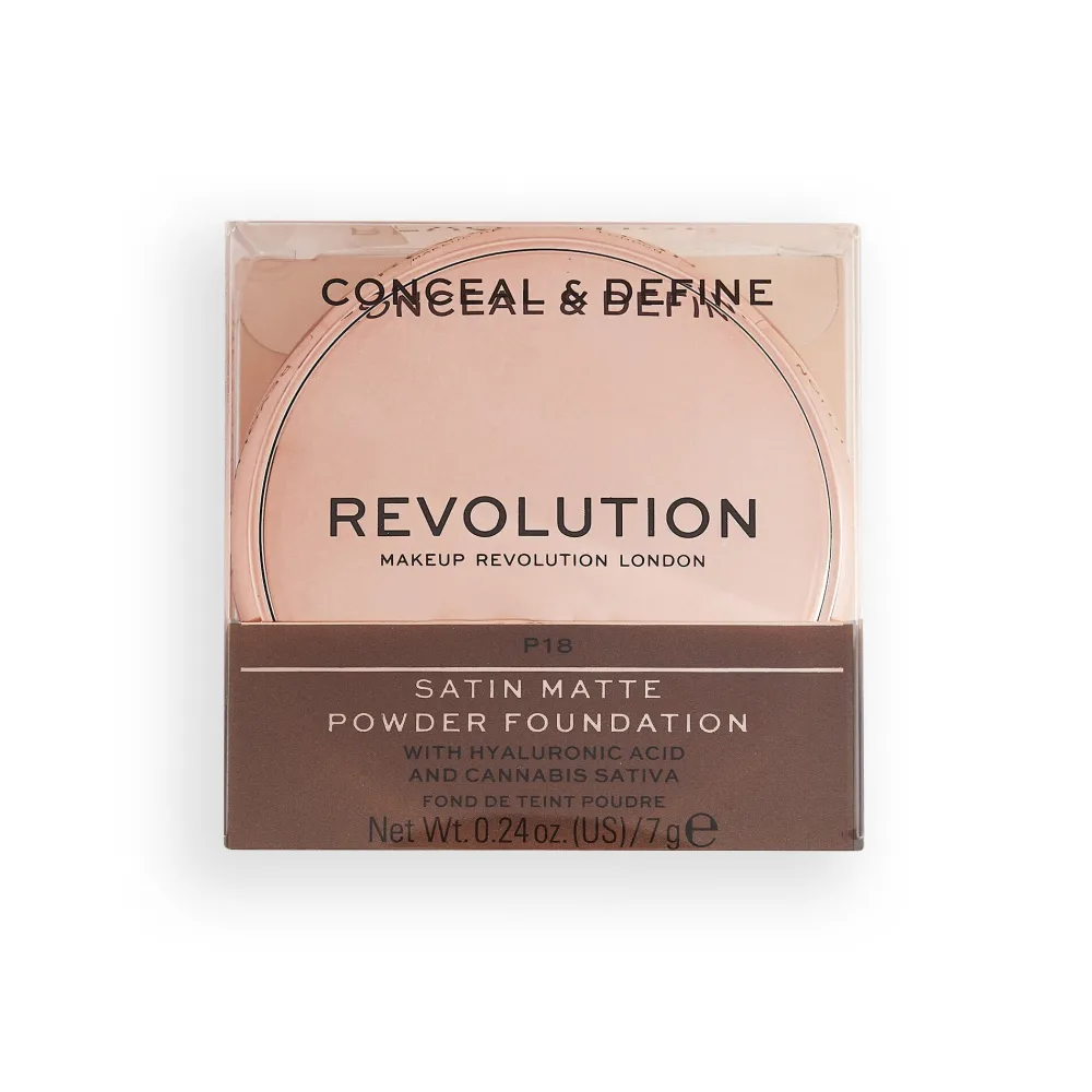 Revolution Beauty Makeup Revolution Conceal & Define Powder Foundation P18^ Foundation
