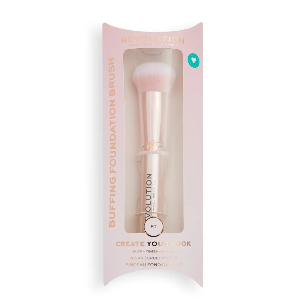 Revolution Beauty Makeup Revolution Create Buffing Foundation Brush R7^ Face Brushes