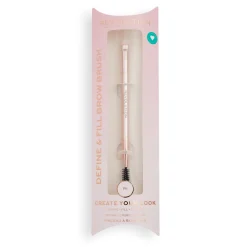 Revolution Beauty Makeup Revolution Create Define & Fill Brow Brush R1^ Eyeshadow Brushes|Face Brushes