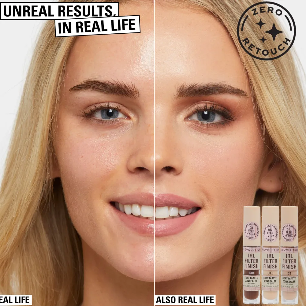 Revolution Beauty Makeup Revolution IRL Filter Finish Concealer^ Contour|Concealer