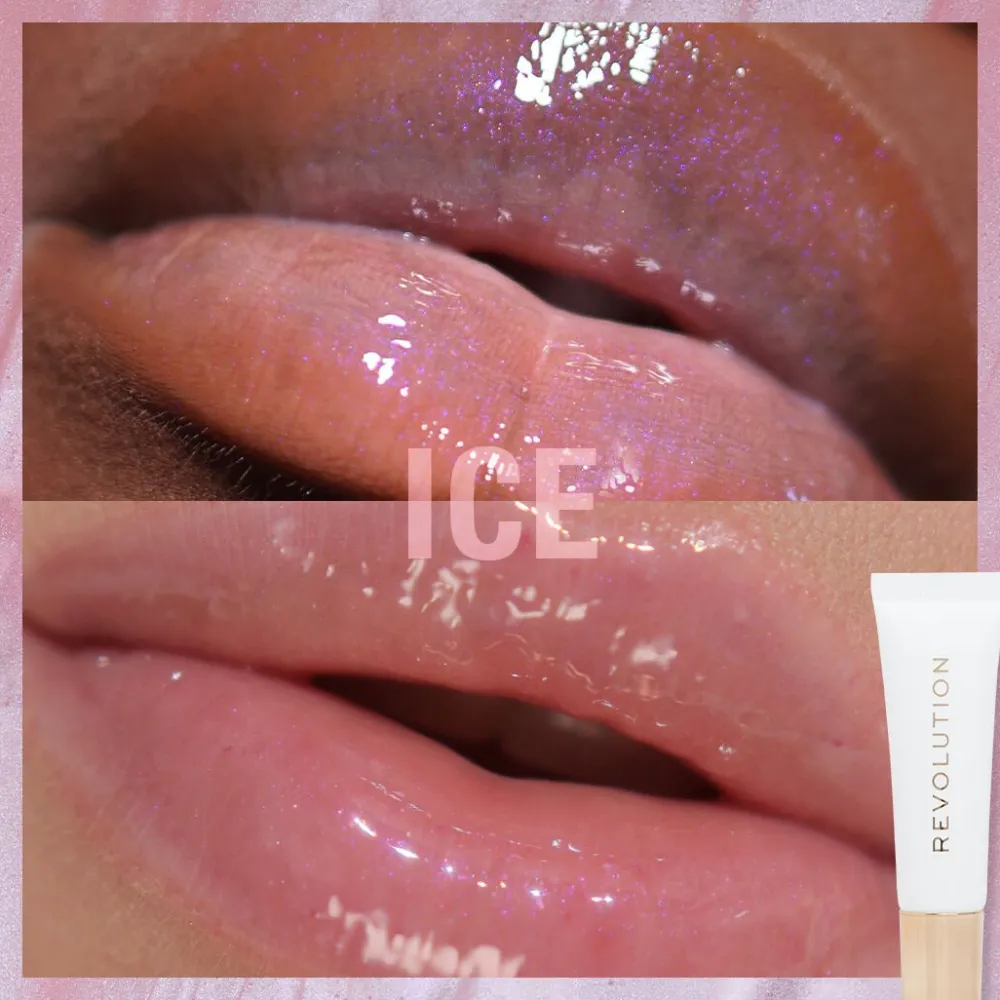 Revolution Beauty Makeup Revolution Juicy Peptide Lip Balm Clear Ice^ Lip Care|Lip Gloss
