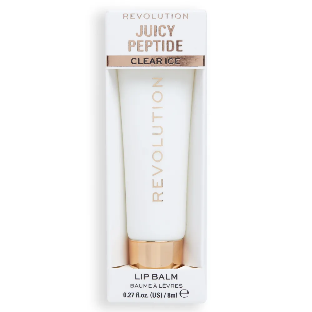 Revolution Beauty Makeup Revolution Juicy Peptide Lip Balm Clear Ice^ Lip Care|Lip Gloss