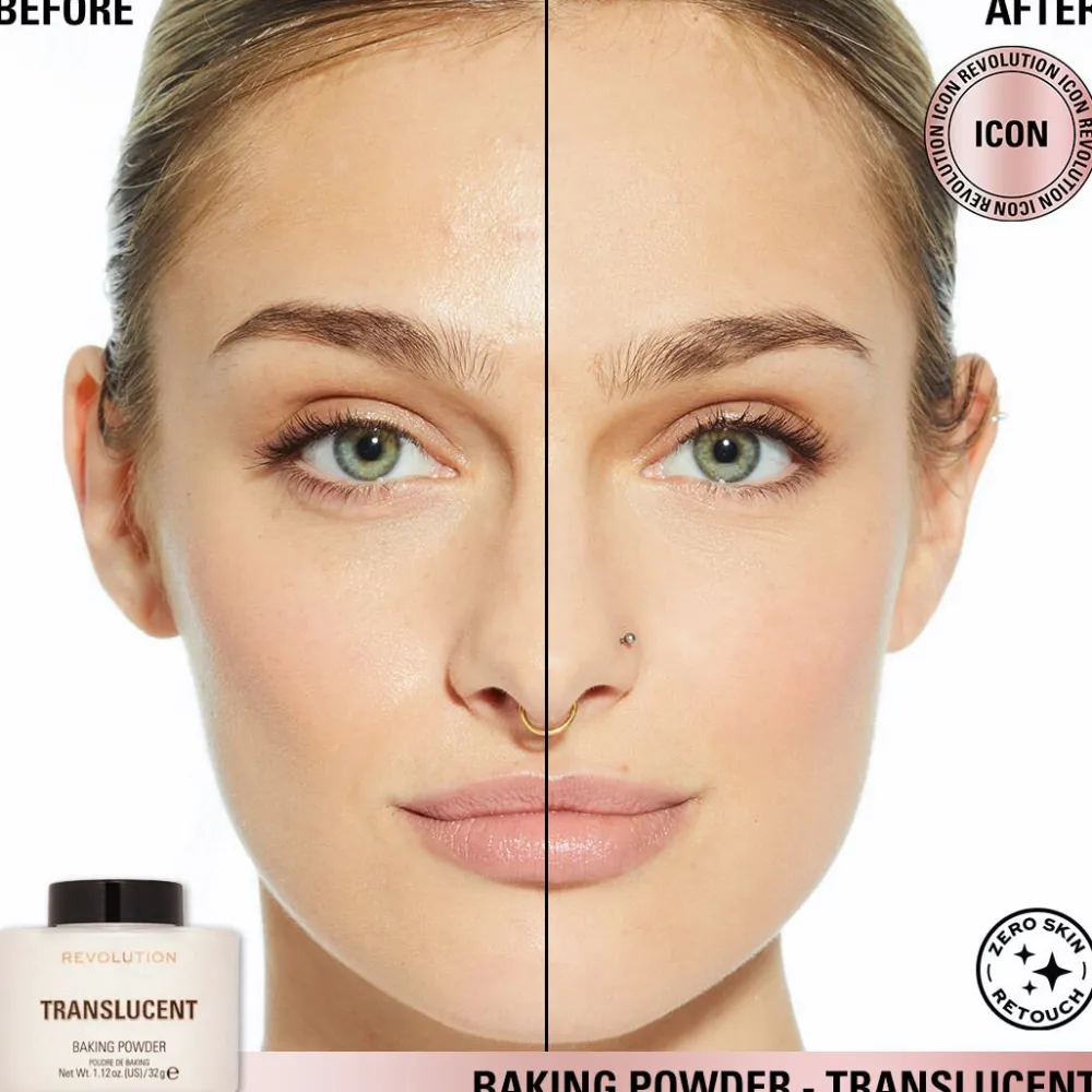 Revolution Beauty Makeup Revolution Loose Baking Powder Translucent^ Baking Powder|Powder