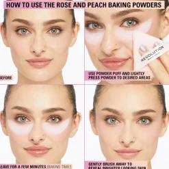 Revolution Beauty Makeup Revolution Loose Baking Powder Rose^ Baking Powder|Powder