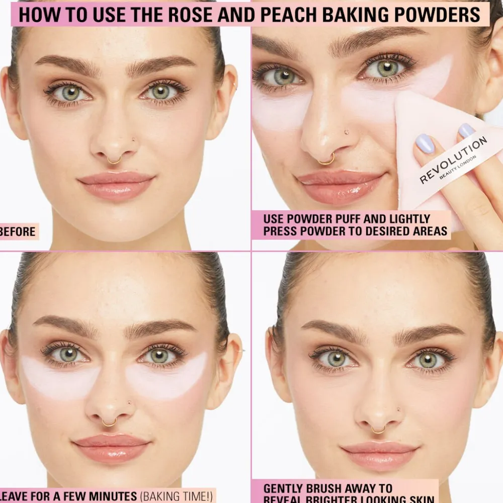 Revolution Beauty Makeup Revolution Loose Baking Powder Rose^ Baking Powder|Powder