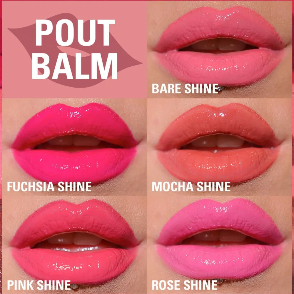 Revolution Beauty Makeup Revolution Pout Balm Mocha Shine^ Lip Care|Lipstick