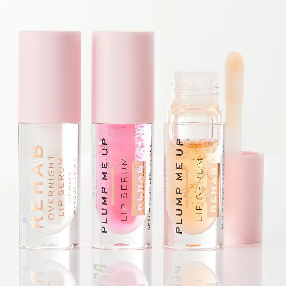 Revolution Beauty Makeup Revolution Rehab Plump Me Up Lip Serum Pink Glaze^ Lip Oil|Lip Gloss