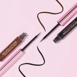 Revolution Beauty Makeup Revolution Super Flick Liquid Eyeliner Black^ Eyeliner