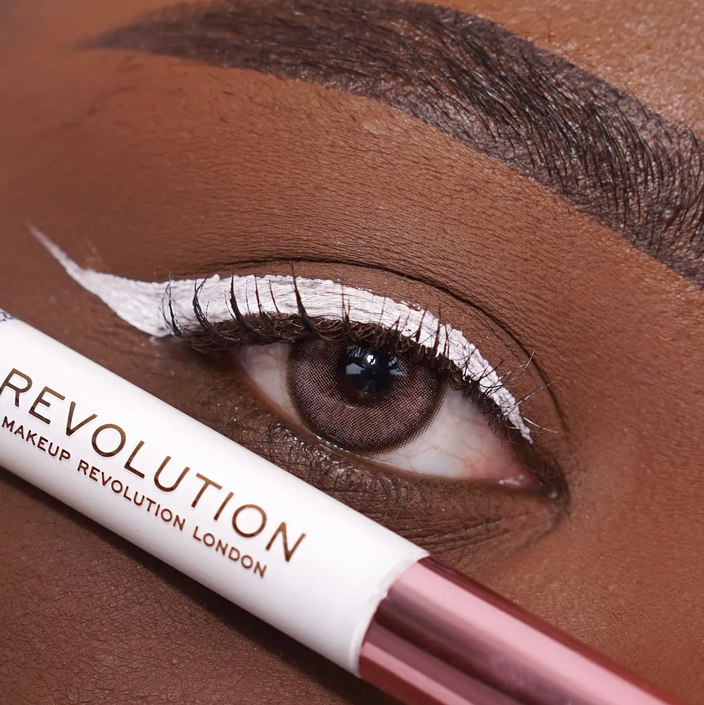 Revolution Beauty Makeup Revolution Super Flick Liquid Eyeliner White^ Eyeliner