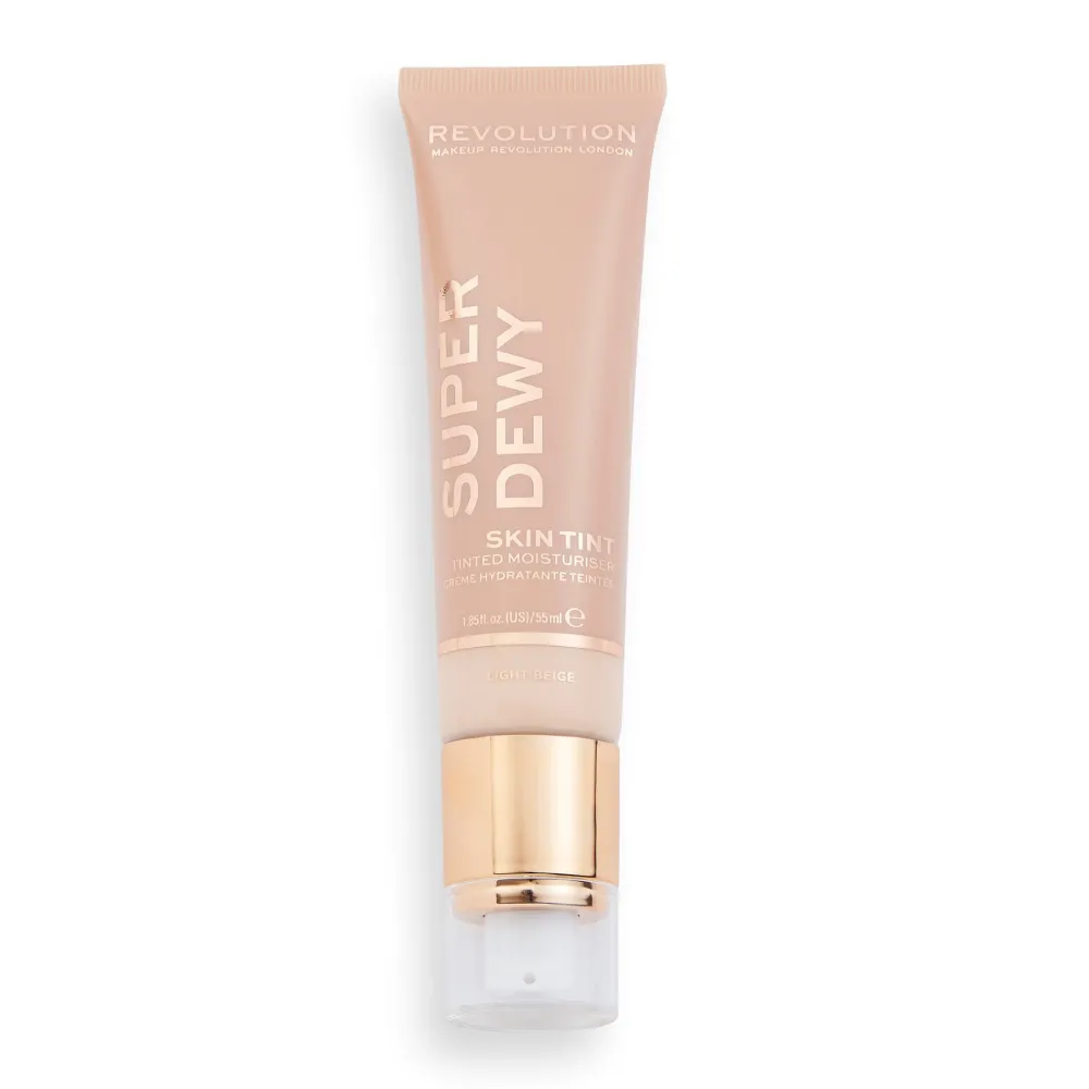 Revolution Beauty Makeup Revolution Superdewy Tinted Moisturizer Light Beige 55ml^ Skin Tint