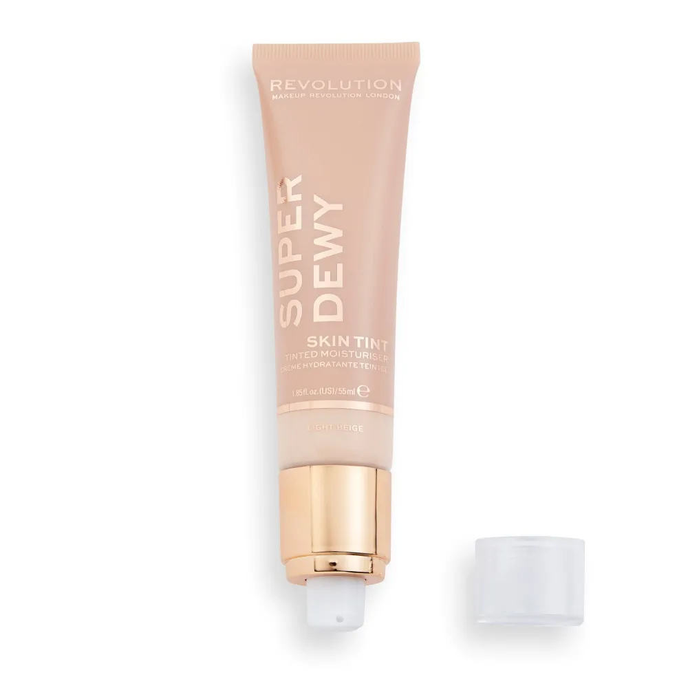 Revolution Beauty Makeup Revolution Superdewy Tinted Moisturizer Light Beige 55ml^ Skin Tint