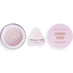 Revolution Beauty Makeup Revolution Y2k Cherry Bake Loose Powder & Puff^ Powder
