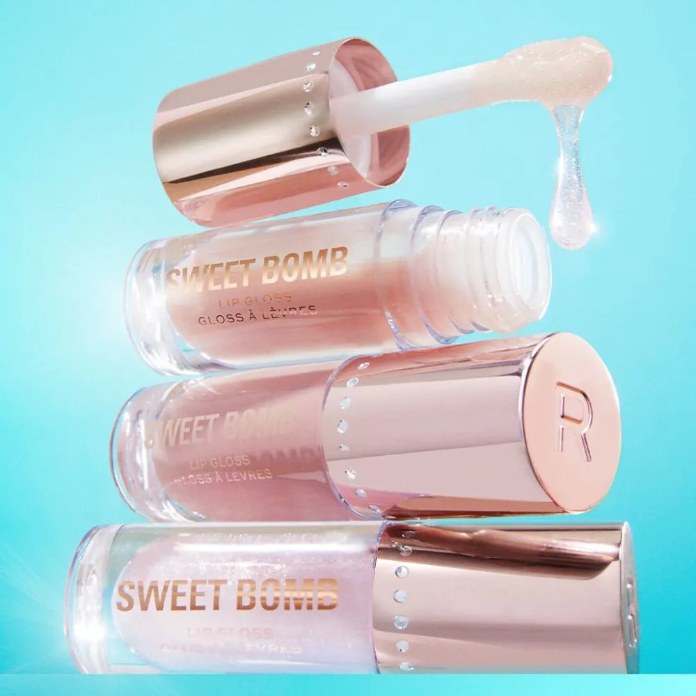 Revolution Beauty Makeup Revolution Y2k Sweet Bomb Lip Gloss Strawberry Swirl Nude^ Lip Gloss