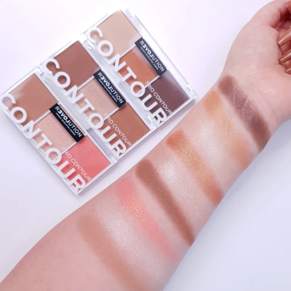Revolution Beauty Relove by Revolution Color Play Contour Trio Palette Sugar^ Contour|Face Palette