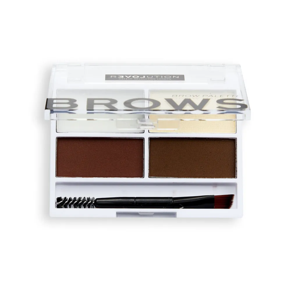 Revolution Beauty Relove by Revolution Color Cult Brow Palette Dark^ Brow Kit