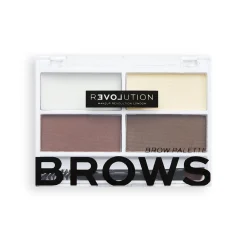 Revolution Beauty Relove by Revolution Color Cult Brow Palette Dark^ Brow Kit