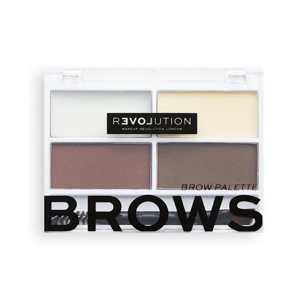 Revolution Beauty Relove by Revolution Color Cult Brow Palette Dark^ Brow Kit