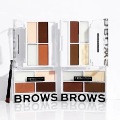 Revolution Beauty Relove by Revolution Color Cult Brow Palette Dark^ Brow Kit