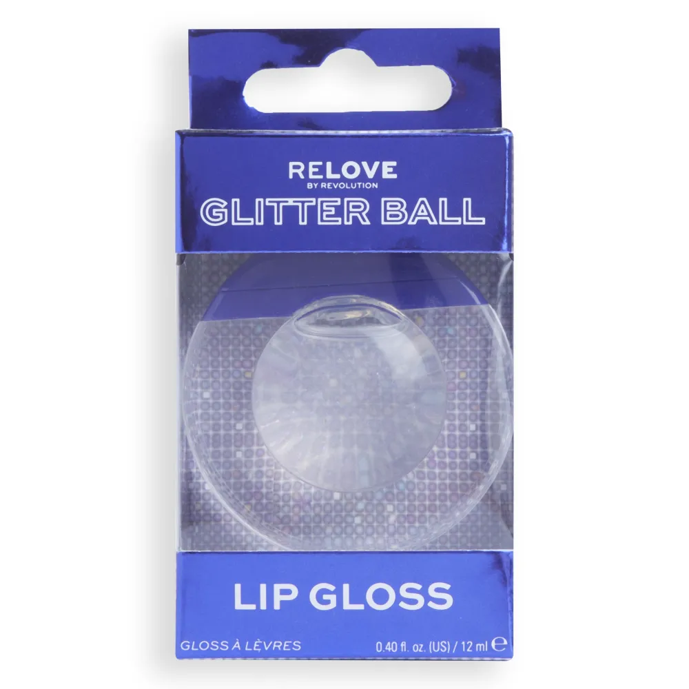 Revolution Beauty Relove by Revolution Dancing Queen Glitter Ball Lip Gloss Crystal Clear^ Lip Gloss