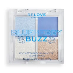 Revolution Beauty Relove Pocket Shadow Palette Blueberry Buzz^ Shadow Palettes