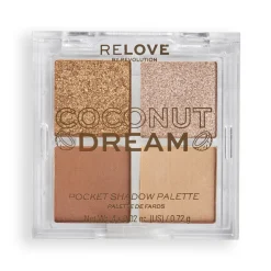 Revolution Beauty Relove Pocket Shadow Palette Coconut Dream^ Shadow Palettes