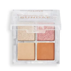 Revolution Beauty Relove Pocket Shadow Palette Sweet Sundae^ Shadow Palettes