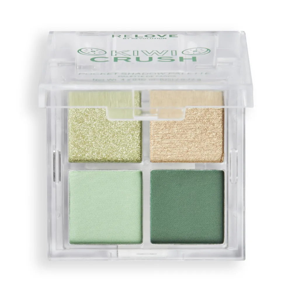 Revolution Beauty Relove Pocket Shadow Palette Kiwi Crush^ Shadow Palettes