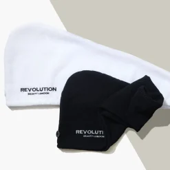 Revolution Beauty Revolution Haircare Microfibre Hair Wrap Black & White^ Hair Accessories
