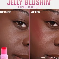Revolution Beauty Revolution Jelly Blush Stick Lip and Cheek Stain Strawberry Pink^ Lip Stains & Lip Tints|Blush