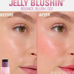 Revolution Beauty Revolution Jelly Blush Stick Lip and Cheek Stain Peach Orange^ Lip Stains & Lip Tints|Blush