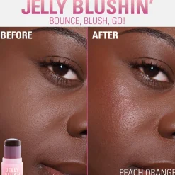 Revolution Beauty Revolution Jelly Blush Stick Lip and Cheek Stain Peach Orange^ Lip Stains & Lip Tints|Blush