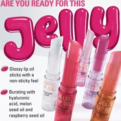 Revolution Beauty Revolution Jelly Lip Oil Stick Crystal Clear PH^ Lip Oil